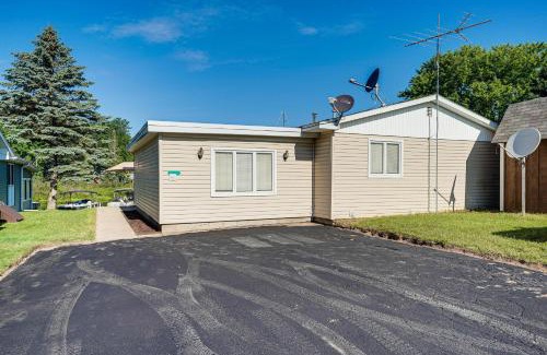 Reed City House | Waterfront Retreat with Dock and Yard in Reed City!