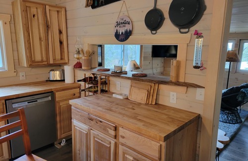 Aurora Cabin | WATERFRONT "Rivah Lodge",nPRIVATE, QUIET, "OFF GRID". nNice drive to Bar Harbor.