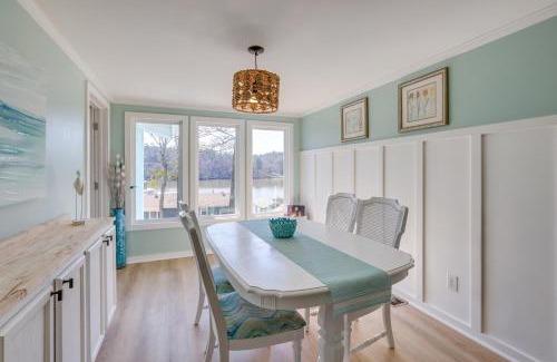 Shelby House | Waterfront Shelby Home with Fireplace and Scenic Decks