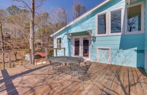 Shelby House | Waterfront Shelby Home with Fireplace and Scenic Decks