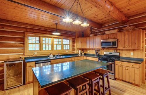 Brodhead Cabin | Waterfront Sugar River Cabin w/Dock & Game Room!