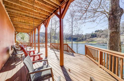 Butler House | Waterfront Watauga Lake Home with Private Dock!