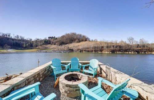 Butler House | Waterfront Watauga Lake Home with Private Dock!