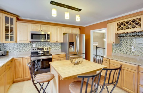 Waterville House | Waterville Home Rental w/Private Yard + Deck!