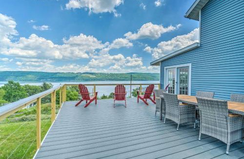 Watkins Glen House | Watkins Glen Lakeview Cottage with Waterfall!