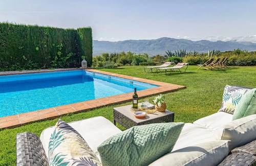 Villanueva del Rosario House | Welcome to vacation in this attractive vacation home with pool and impressive panoramic mountain vie