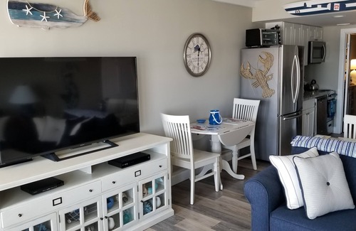 Wildwood Crest Condo | Welcome to "Ocean Sunrise". Renovated direct ocean front private end unit.