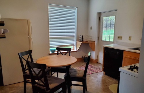 Sand Creek House | Welcome to ZenFrieda. Escape to the country and enjoy our sauna/cold tub area!