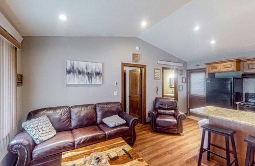 Rimrock House | Welcoming house with spacious deck, central AC & W/D - near national parks