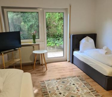 Hofherrnweiler Apartment | WellandHome Aalen - Business Apartment - 4 single beds