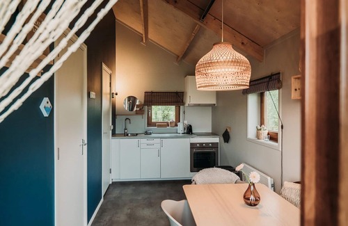 Ruinerwold House | Wellness Lodge in Dutch Meadows with Hot Tub