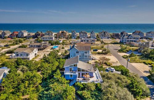 West Hampton Dunes House | Westhampton Beach Home with Deck and Ocean Views!
