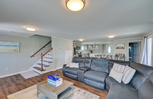 North Weymouth House | Weymouth Waterfront Getaway w/Swim Spa & Hot Tub