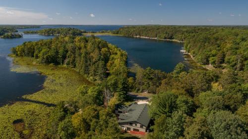Crosslake House | Whitefish Lake Home with Heated Indoor Pool