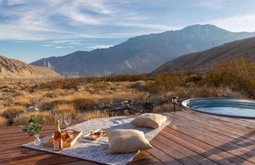 Palm Springs House | Whitewater Cabin - historic A Frame desert retreat