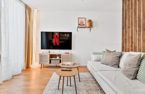 Neckarsulm Apartment | WHONAP - GREEN URBAN I Business I Zentral I Dachterrasse I Küche