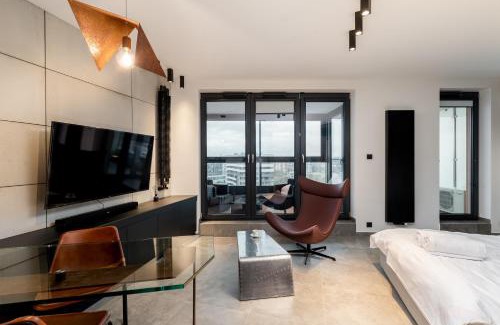 Grzegorzki Apartment | Wiślane Tarasy - UNIQUE Apartments 4YOU - 10 piętro z pięknym widokiem na centrum Krakowa