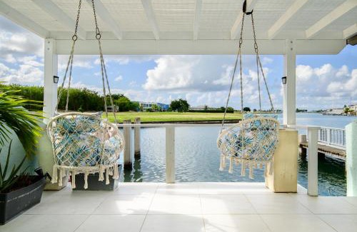 Jolly Harbour Villa | Wild Lotus Villa - Waterfront on Jolly Harbour