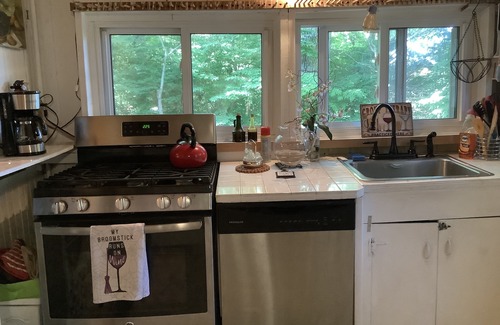 Jamesport Cottage | Wine Country Cozy Home Away in the Woods