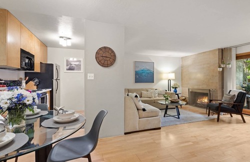 Aspen Condo | Winter Dates Now Open! Bright & Spacious On Free Shuttle to Aspen & All Ski Areas! Wood FP, W/D