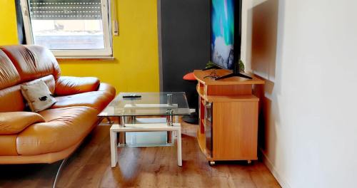 Lonnerstadt Apartment | Wohnung Grace im Erdgeschoss mit Balkon