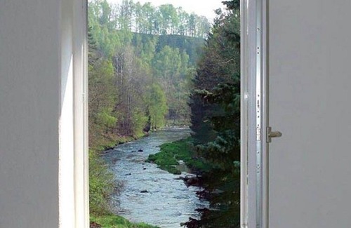 Grossschirma Villa | Wohnung in einer Villa mit Park in Großschirma