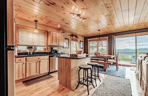 Bryant Pond House | Wolf Moon - Beautiful home with gorgeous views. Close to water and skiing