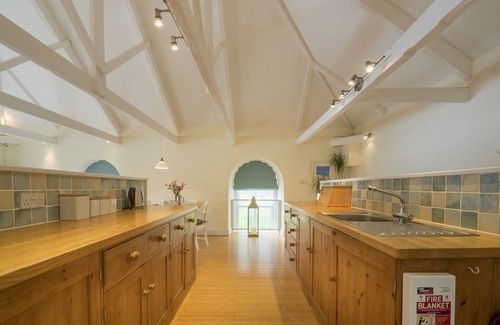 Portholland Cottage | Wonderful reverse level conversion located on the sea front in picturesque rural hamlet on the South