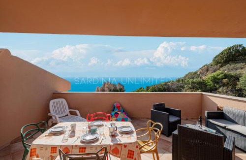 Costa Paradiso Villa | Wonderful seaview and pool - Casa Rosa Gialla