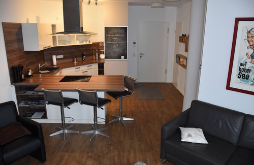 Mitte-Sud Apartment | Wonderful views, wonderful and direct waterfront location in the middle of the Havenwelten