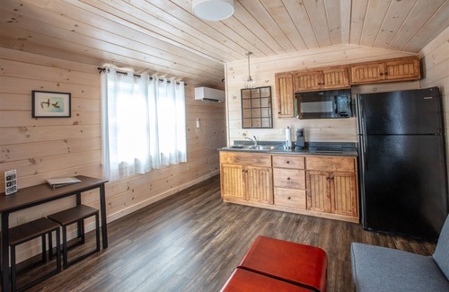 North Sebago Cabin | WOOD THRUSH - RESORT WITH 12 PROPERTIES. NATURAL POND FOR SWIMMING. CAFE ON SITE