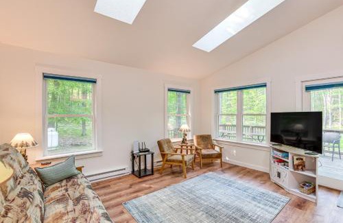 Farwell House | Wooded Country Home with Spacious Deck in Farwell!
