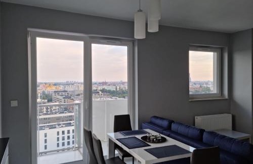 Psie Pole Apartment | Wroclaw Penthouse Views Odra and City Center