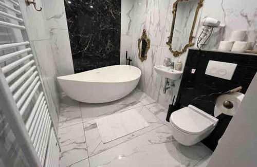 Stuwerviertel Apartment | XuBa ApartmentRooms I Wien Messe Prater I Küchenzeile