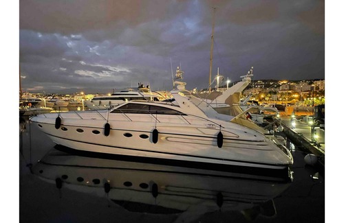 Pointe Croisette Boat Rental | Yacht 17M Cannes Croisette Port Canto, 3 Bedrooms, air conditioning, tv