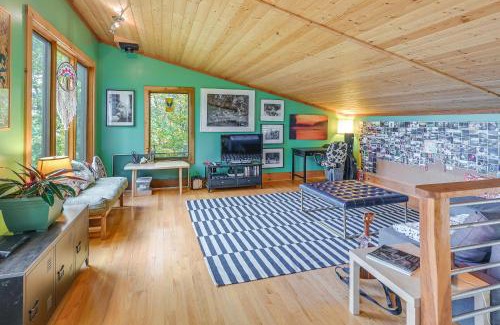 Stokes Apartment | Yadkin River Treehouse about Miles of Trails On-Site