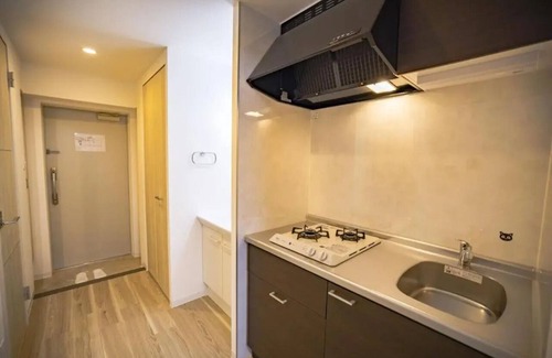 Taisho-ku Apartment | You can arrive at Onsen Daisekai and Abeno Harukas in 10 minutes! Public foyer, kitchen facilities provided