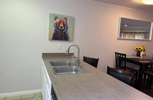 Harbor Village Condo | Your perfect home base at Bear Lake. Just a short walk to Bear Lake Marina!