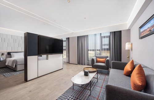 Yuncheng Hotel | Yuncheng Pinglu Wanda Meihua Hotel