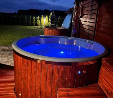 Orzysz Villa | ZACISZE W OGRÓDKU Dom z balią i sauną