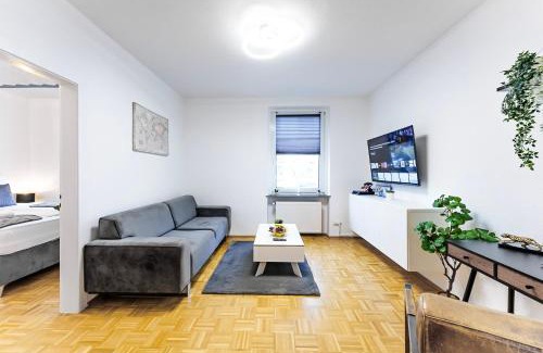 Haan Apartment | Zentral-Kingsize Bett-Playstation 4-HBF nach Köln und Düsseldorf