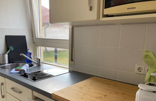 Niederlungwitz Apartment | Zw13b - Gemütliche Ferienwohnung in Glauchau Nähe Zwickau, 40 qm, 1 Wohn-/schlafzimmer, Max. 2 Personen