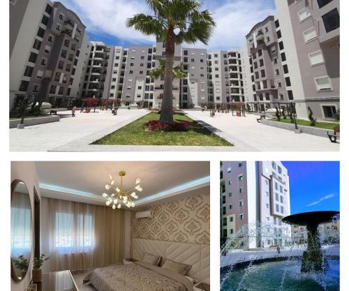 Élégant appartement avec parking privé proche aéroport et centre ville Tunis Laouina