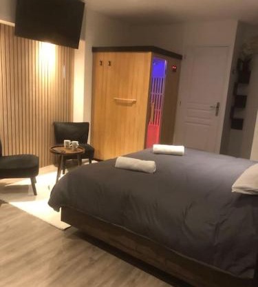 Élégant Studio avec Sauna Hyper centre