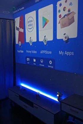 体验奢华与宁静的缩影星空灯 电影房 Nexflix 500网速