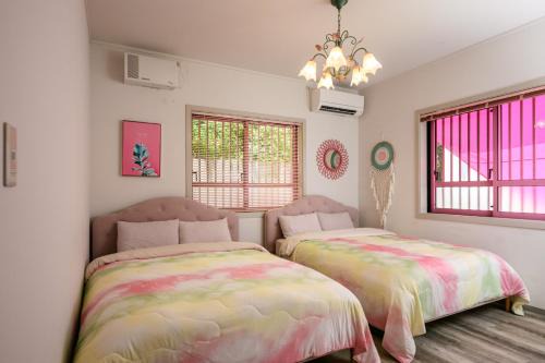 最大10名 北谷アメリカンビレッジ8分 宮城海岸4分の長期滞在におすすめ コーラルハウス北谷