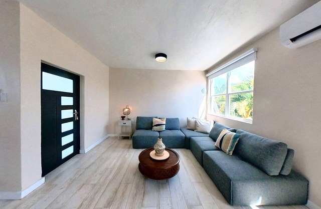 1 block from the beach- 3 bedroom apt #1