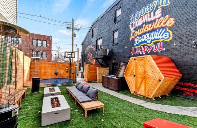1 of 3 Units- Sleeps 6, HOT TUB, Cowboy POOL, King Beds, Firepits, Yard Games