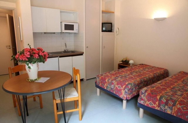 100m from resort center, view mountain, fitness, parking, tv, 25m², Guzet