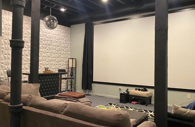 160inch Home Movie Theater- Great for movie night!